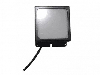 Светодиодный светильник Pelin PIX 220V, 10W, opal, 75x75, 4000K, грильято, серебристый