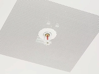 Кассетный потолок 600x600, 0,4/Т-24, Tegular, черный, с перфорацией, алюминий